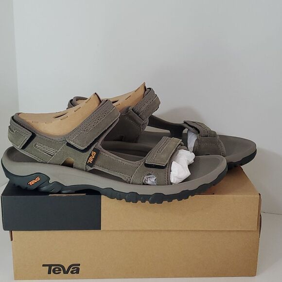 TEVA Hudson Hiking Sandal Bungee Cord Suede Water Sports Men's 8 NIB - Picture 1 of 12